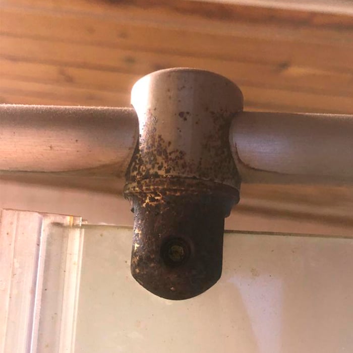 Corrosion on budget hardware